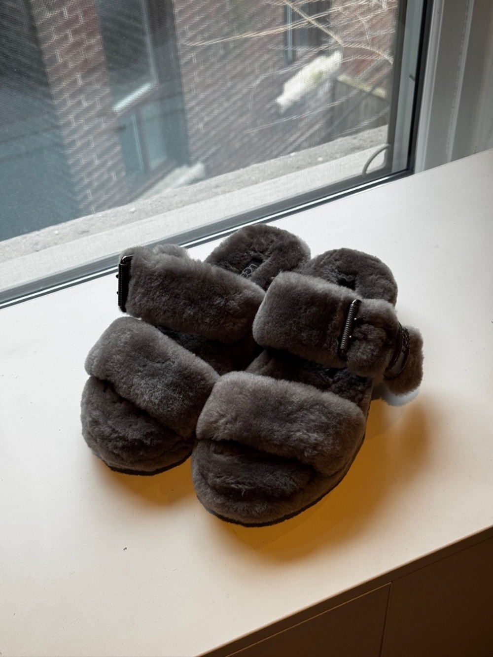 UGG Furry Sandal